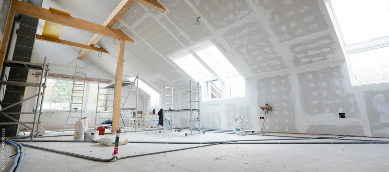 Walls and spackle work